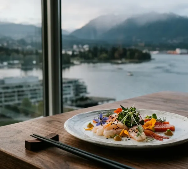 Elegant fine dining experience showcasing Vancouver's Pacific Northwest culinary scene