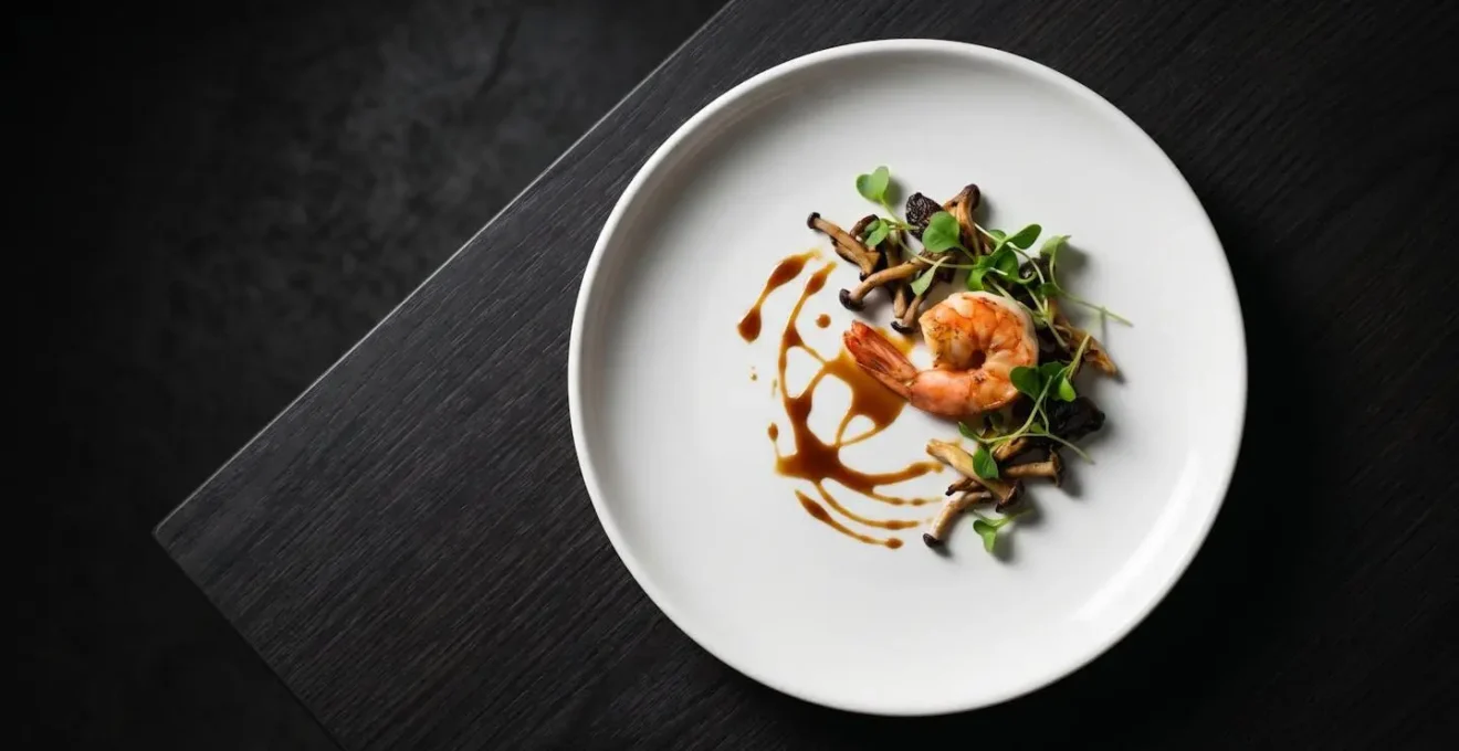 A beautifully plated seasonal dish with artistic presentation and fresh Pacific Northwest ingredients